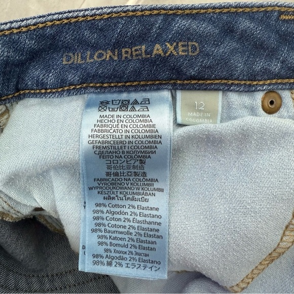 Women’s Michael Kors Dillion Relaxed Distressed Jeans Size 12 - Picture 14 of 16